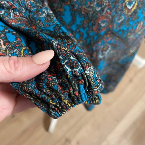 Alice + Olivia Dress Size 8 Paisley - Picture 5 of 10